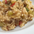El cooksnap de Marieta cuando hizo Arroz con verduras al horno.