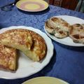 El cooksnap de Agus_tina cuando hizo Tortilla de Papas súper light.