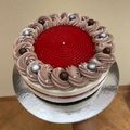 fancsisz_ Cooksnap-ja, amikor elkészítette a(z) Joghurt mousse torta eperrel receptet.