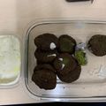 El cooksnap de luis azcona cuando hizo Falafel con salsa de Yogur.
