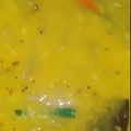 Sayantika Sadhukhan's cooksnap of when they made লাউ দিয়ে মটর ডাল(lau diye matar dal recipe in Bengali).