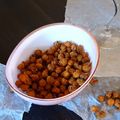 il Anna Vella quando ha preparato Ceci speziati snack