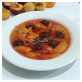 کوک اسنپ آندیا خلیل پور بعد از امتحان کردن کمپوت فوری میوه های تابستانی🍒🍑.