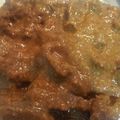 El cooksnap de wicked fantasy cuando hizo Venado en salsa monteña.