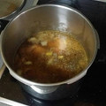 El cooksnap de Álvaro Erhard cuando hizo Pollo a la cerveza en olla express.
