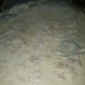 El cooksnap de elpaga cuando hizo Salsa caruso.