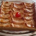 El cooksnap de Lola cuando hizo Tarta de manzana con bizcocho 🍏🍰.