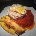 El cooksnap de Maurice Colmener cuando hizo Arroz a la cubana.