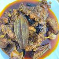 shilpa's cooksnap of when they made Bihari Style Chicken Curry.