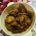 Sukla Sil's cooksnap of when they made চিকেন কষা (Chicken kosha recipe in Bengali).