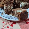 El cooksnap de Vale Torres cuando hizo Torta de chocolate con corazón de coco 😋👌.