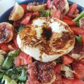 Cooksnap από dcroula στη συνταγή Σαλάτα μαρούλι με μελωμένο τυρί μανούρι