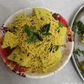 Jigisha mistry's cooksnap of when they made વાટી દાળ ના ખમણ (Vati Dal Khaman Recipe In Gujarati).