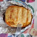 El cooksnap de María José Reyes Salazar cuando hizo Zapallo relleno de Quinoa.
