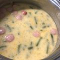 Gombár Dorottya Cooksnap-ja, amikor elkészítette a(z) Tejfölös zöldbableves receptet.