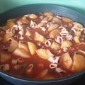 El cooksnap de Elena Rubert Muntan cuando hizo Guiso de patatas con calamares.