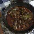 El cooksnap de david cuando hizo Higaditos de pollo en salsa.