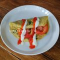 Cooksnap dari Wawia Ni Made untuk resep Telur Dadar Oat resep breakfast diet defisit kalori