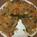 Cooksnap dari ufi untuk resep Telur dadar daun singkong