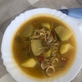 El cooksnap de Paco Morales cuando hizo Cazuela de fideos con calamares 🦑.