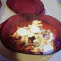 El cooksnap de verturpi cuando hizo Huevos al plato (rápidos, al microondas).