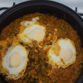 El cooksnap de klariss cuando hizo Huevos al plato en 10 minutos.