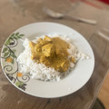 El cooksnap de Kautar BK cuando hizo Pollo al curry con arroz.