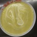 El cooksnap de Leon MpV cuando hizo Crema de guisantes con jamón crujiente.