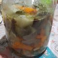 El cooksnap de Ivana Centeno cuando hizo Escabeche de verduras.