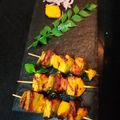 Divya Konduri's cooksnap of when they made Paneer tikka.