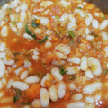 El cooksnap de Grace Garbossa cuando hizo Guiso vegano de Porotos blancos (aduki).