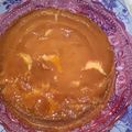El cooksnap de Eduardo cuando hizo Flan con caramelo.