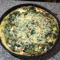 El cooksnap de Ailen Vargas cuando hizo Tarta de acelga con masa integral.