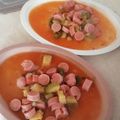 El cooksnap de Manuel Lopez cuando hizo Calabacitas con salchicha.