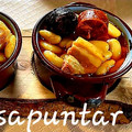 El cooksnap de Gema la gaditana cuando hizo Fabada.