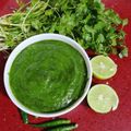 Shubha Rastogi का कुकस्नैप जब उन्होंने हरी धनिए की चटनी (Hari Dhaniya ki chutney recipe in hindi) बनाया था।