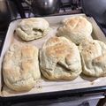 El cooksnap de Alexis Biancucchi cuando hizo Pan casero sin grasa vacuna.