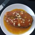 Cooksnap của Trâm Anh khi họ làm theo món Cá Hồi Áp Chảo Sốt Chanh Dây
