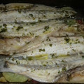 El cooksnap de Manuel Castilleja cuando hizo Lubina a la sal - receta de pescado al horno.