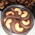 Cooksnap dari Ummi Syifa Khusnuzon untuk resep Choco Cashew Cookies / Kukis Kacang Mete