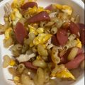 Cooksnap dari Coryna Nilam Damario untuk resep Tumis Makaroni Telur Sosis_Ide Bekal