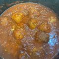 El cooksnap de Rafael Revert cuando hizo Albóndigas con tomate.