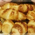 El cooksnap de Paul Pope cuando hizo Croissants con onzas de chocolate.