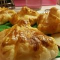 monejka Cooksnap-ja, amikor elkészítette a(z) Tojással és sonkával töltött levelestésztás batyú receptet.