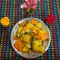 Sumita Roychowdhury's cooksnap of when they made আলু ফুলকপির তরকারি (aloo fulkopir tarkari recipe in Bengali).