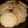 El cooksnap de Lourdes Delvalle cuando hizo Galletitas de chocolate express.
