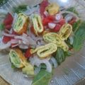 El cooksnap de Joshua Gordillo cuando hizo Ensalada de espinaca.