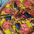 El cooksnap de Lavidaesmaravillosa. (Amparo) cuando hizo Arròs al forn (arroz al horno).