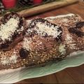 Cooksnap από Fataoulis στη συνταγή Κορμός Χριστουγεννιάτικος Με Αφράτο Παντεσπάνι  Με Αέρινη Κρέμα Βανίλιας – Σοκολάτας !!!