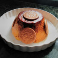 El cooksnap de geniramos cuando hizo Flan con galletas de la abuela, sin horno, rápido, muy fácil y casero.